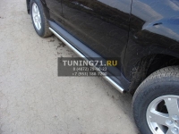 Пороги труба 60,3 мм Mitsubishi Outlander XL 2010